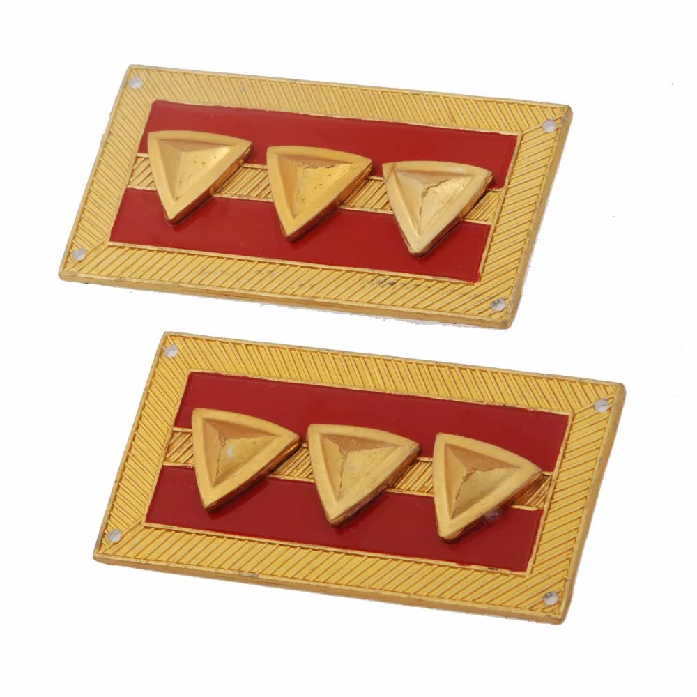 

WWII CHINESE KMT KUOMINTANG ARMY CAPTAIN COLLAR TABS