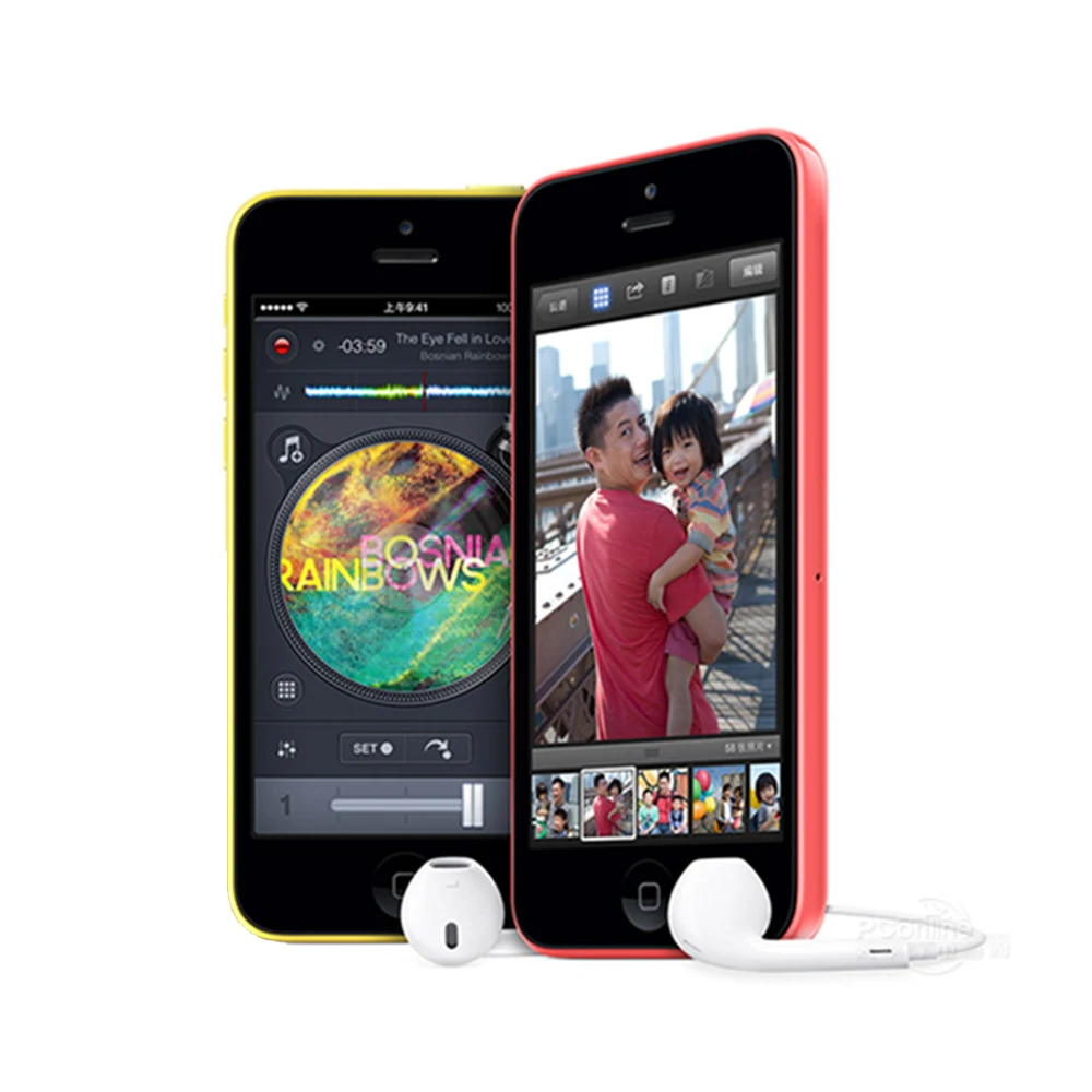 Б/у (80% Новинка) оригинальный Apple iPhone 5C разблокированный Двухъядерный сотовый