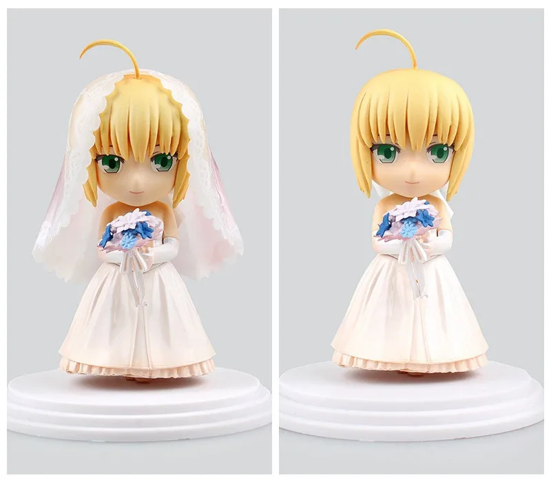 MCR аниме Fate/stay night Fate stay saber свадебное платье украшение Фигурки игрушки коллекция