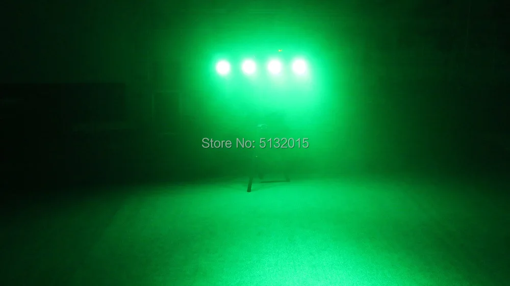 COB-светильник 60 Вт RGB-подсветка 4 шт./компл. DMX профессиональное освещение сцены |