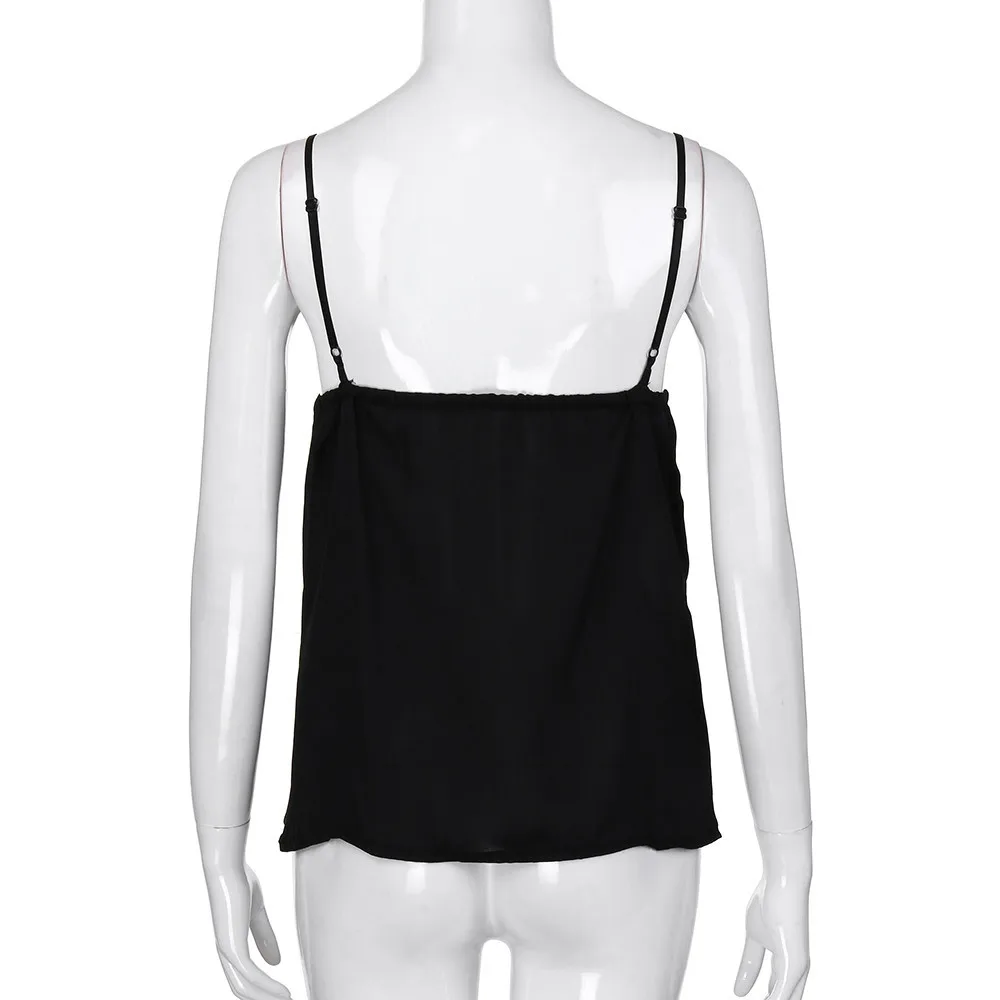 Женский жилет шифон Обрезанные женские безрукавки Camisole без рукавов топы твердые жемчужные Бисероплетение Camis Regata Feminina Новинка