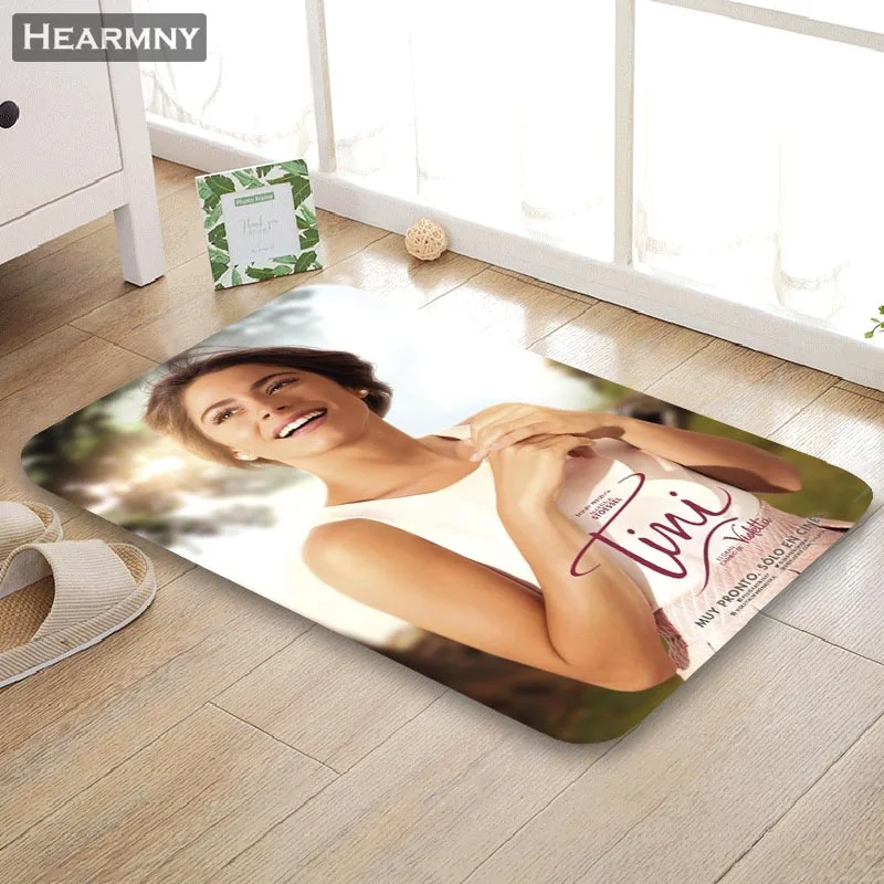 HEARMNY, Новое поступление, коврик для двери, Tini Stoessel, домашний коврик, машинное производство, противоскользящий ковер, для гостиной/прихожей, коврик для ванной, для детей, подарок - Цвет: 9