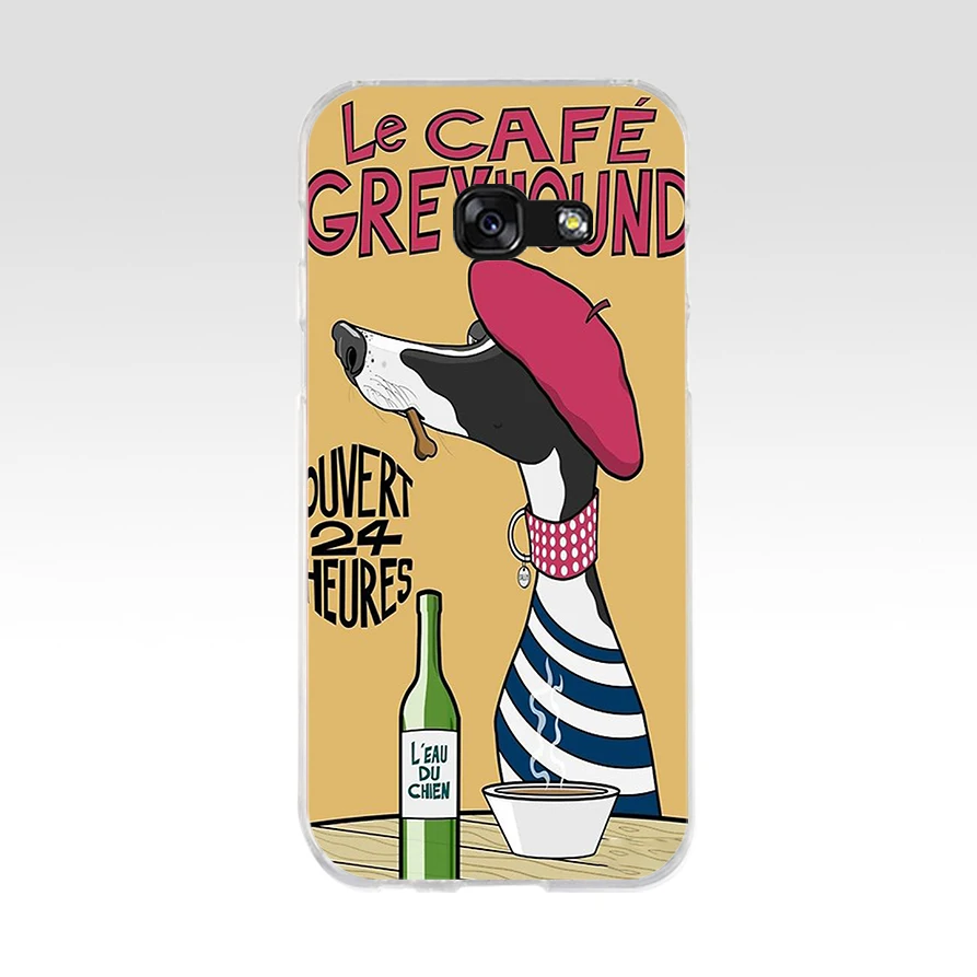 209 Cartoon Greyhound Semaphore Soft Silicone Tpu Cover phone Case for Samsung a3 a5 2017 a6 plus a7 a8 a9 star lite s 6 7 8 9 | Мобильные
