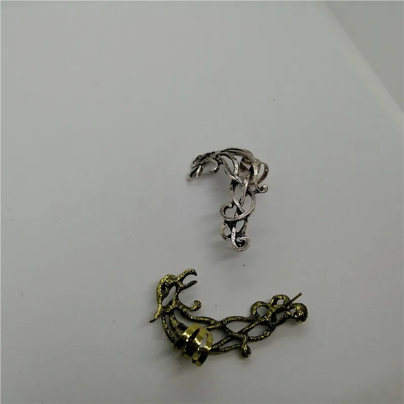 5Piece Punk hollow out eagle stud earring ear cuff for woman man vintage silver bronze openwork bird punk jewelry gift | Украшения и