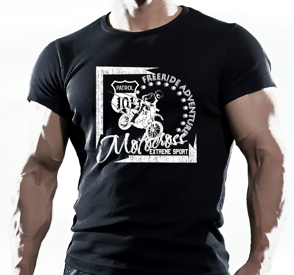 Новинка 2019 мужские футболки футболка с одной дорожкой горный велосипед