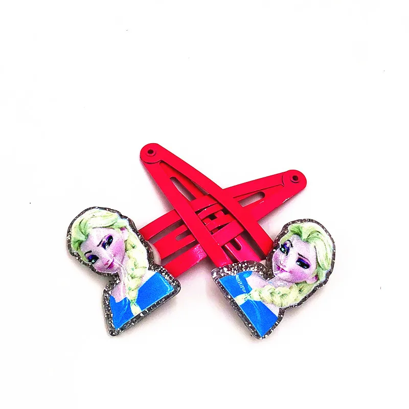 2 шт. блестящий зажим для волос головной убор принцесса золуалла Эльза Анна София