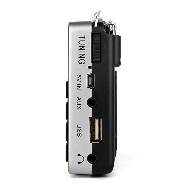 Портативный радиоприемник RETEKESS TR603, FM/AM/SW, поддержка Micro-SD карт, usb-драйвер, AUX вход, mp3-плеер, динамик с перезаряжаемой батареей