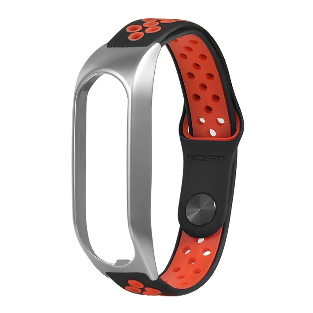 Red Новые силиконовые спортивные мужские t часы ремешок на запястье для Tomtom Tou CH модные повседневные мужские и женские часы с пряжкой - Цвет ремешка: Red