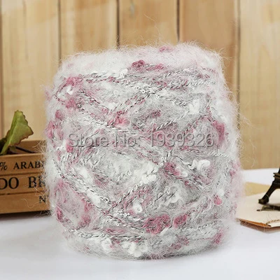 5 pcs Segment Dyed Merino Wool Yarn Mohair Soft Fine Knitting Fancy Crochet yarn thread Skein For Scarf | Дом и сад