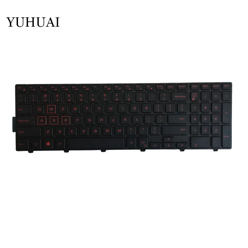 US keyboard For Dell Inspiron 15-5577 5576 5749 7557 7559 3541 3542 3543 5542 5545 Laptop English Keyboard With Backlit/frame | Компьютеры