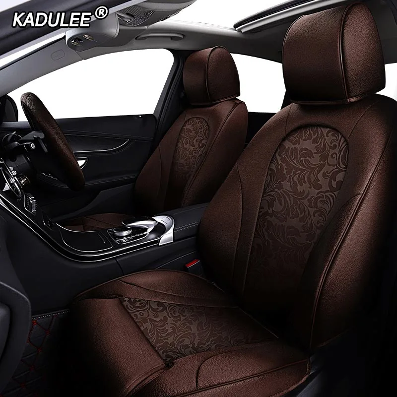coffee Kadulee сделать изготовленный на заказ ткань сиденья для GreatWall HAVAL H5 H6 H1 H2 H3 H8 H9 H7 H2s M6 F5 H4 F7 чехлы на сиденья - Название цвета: coffee