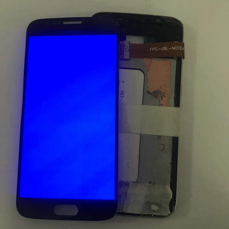 ЖК дисплей Super AMOLED Burn in Shadow для Samsung S6 G920 с сенсорным экраном и дигитайзером в