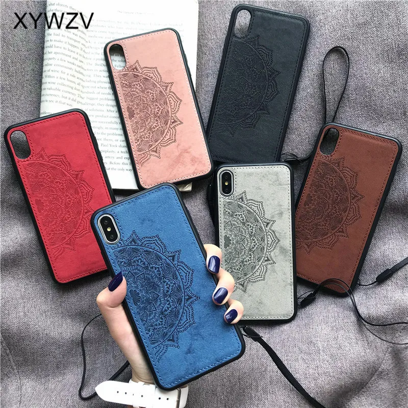 Xiaomi Mi 9 Case Shockproof Soft TPU Silicone Cloth Texture Hard PC Phone For Back Cover Fundas |
