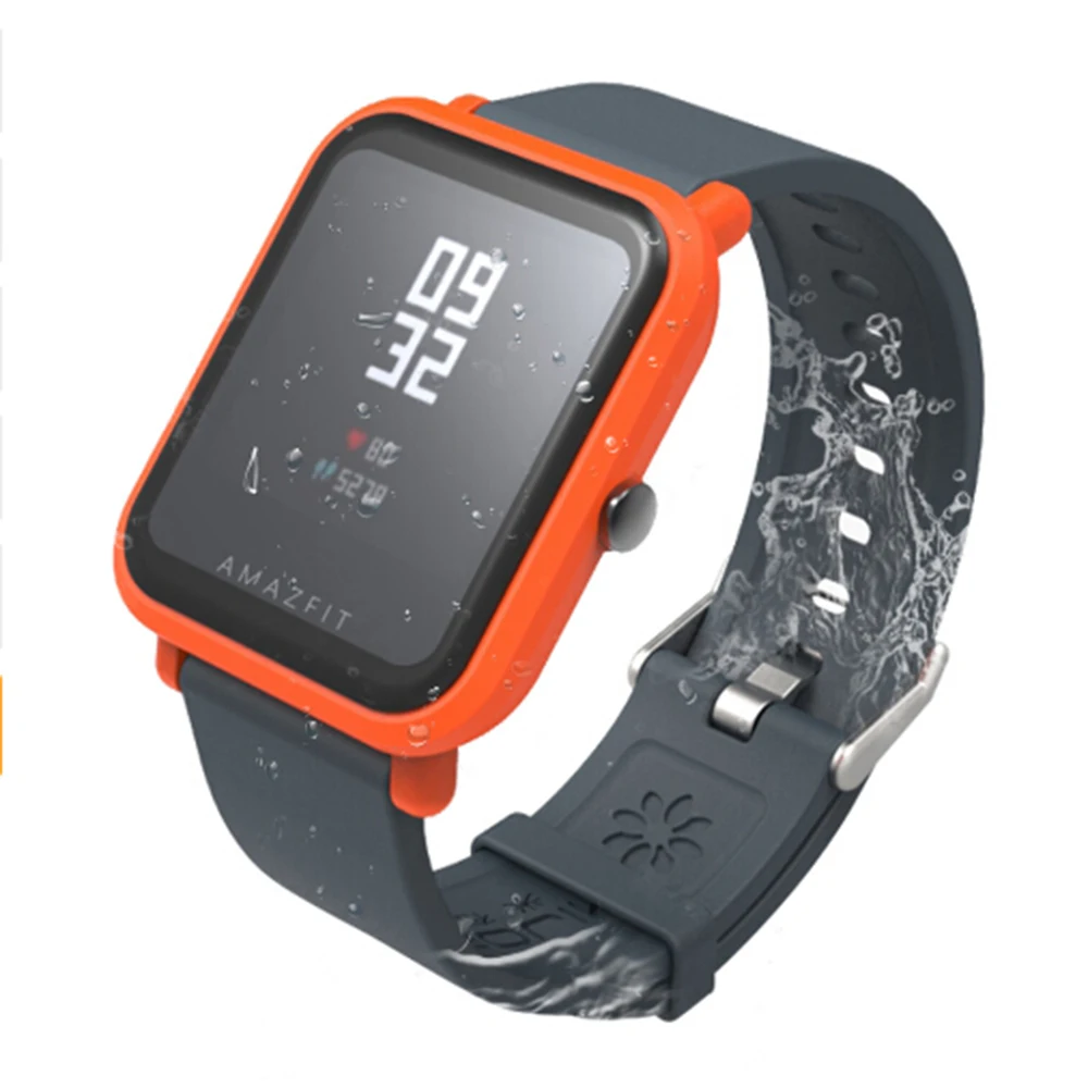 Оригинальные Смарт часы MIJOBS Huami Amazfit Bit Youth сменный силиконовый ремешок на