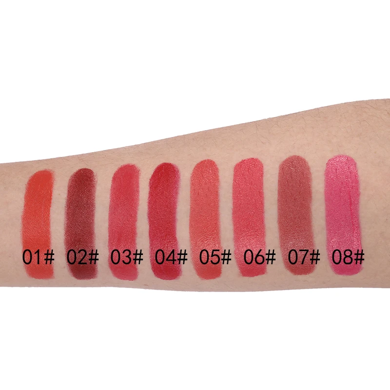 NOVO Lip Makeup Moisturizer Smooth Stick Long Lasting Charming Lipstick Cosmetics Waterproof Beauty Silky Temptation Make Up |