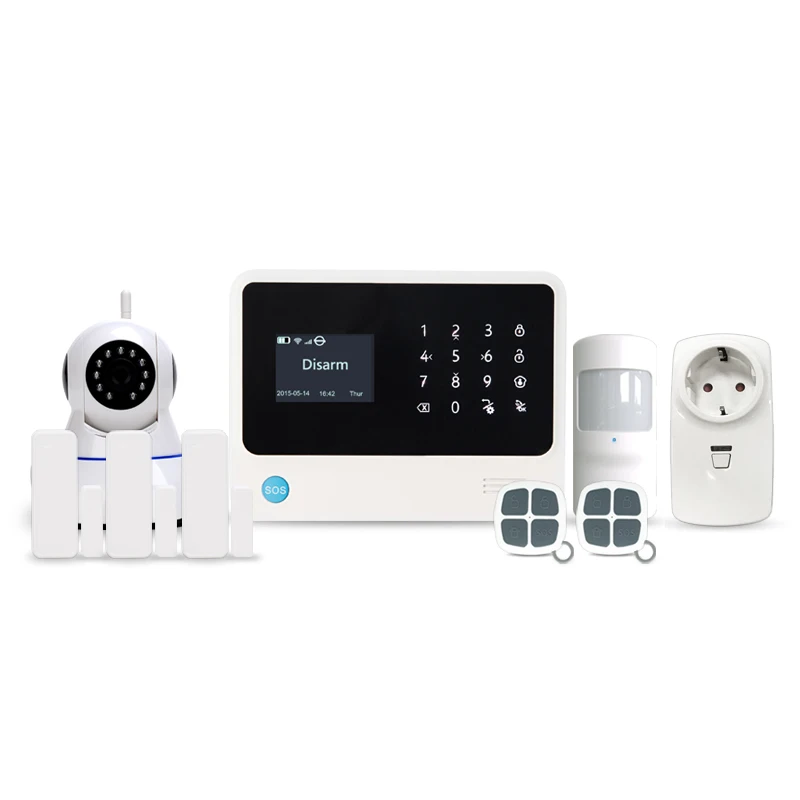 G90B Plus 3g wifi домашняя система охранной сигнализации Испанский Французский