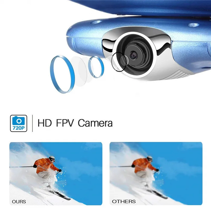 Syma X5UW FPV Радиоуправляемый Дрон с 720 P HD Wi-Fi Камера Live видео обучение Quadcopter для