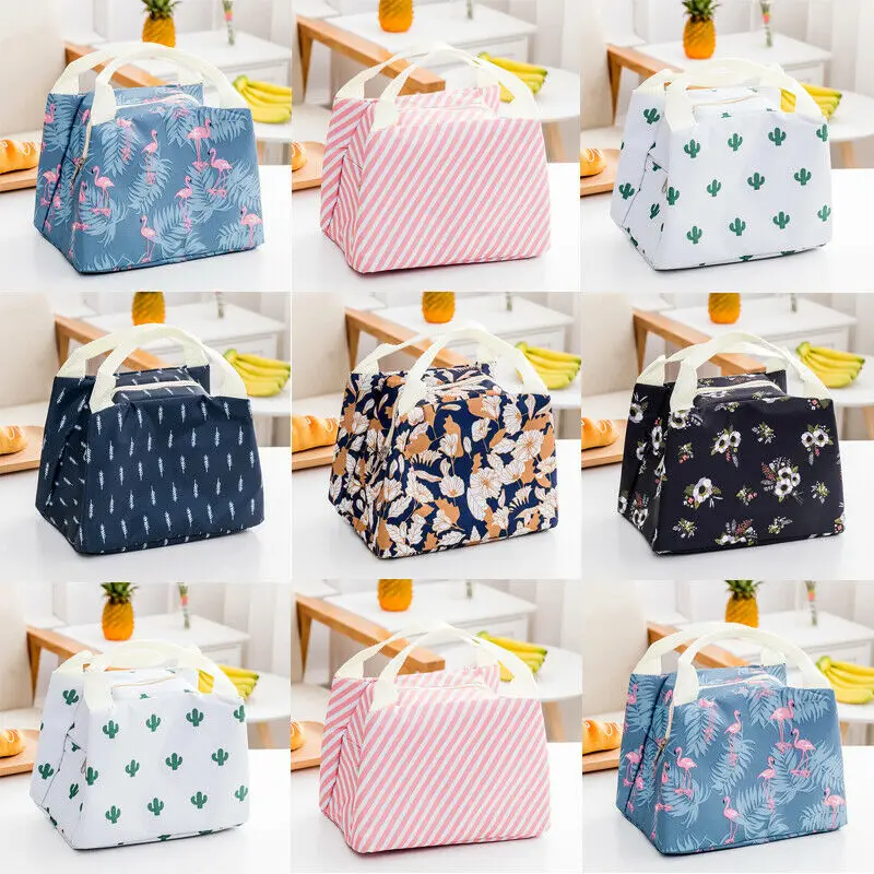 Портативный теплоизолированный охладитель Bento коробка для обеда переноски Tote