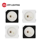 Светодиодный чип WS2812B 10  1000 шт. 5050 RGB SMD чернаябелая версия WS2812 индивидуально адресуемый цифровой 5 В