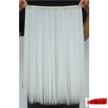 #530 Wjlzz5050/1 p Xi. Rocks синтетические 20 дюймов Ombre ClipIn волосы для наращивания длинные прямые накладные парики для наращивания шиньоны для женщин парик - Цвет: #530