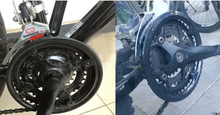 36 T/40 T/42 T/44 T/46 T/48 T/52 T шатун для горного велосипеда Защитная крышка опорная крышка велосипедная цепь кривошипный набор цепь защита колеса CZP001