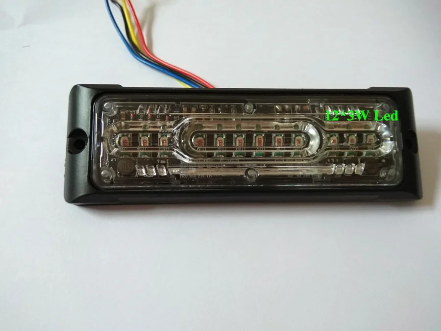 Супер яркий светодиодный автомобиль стробоскопа Предупреждение светильник s