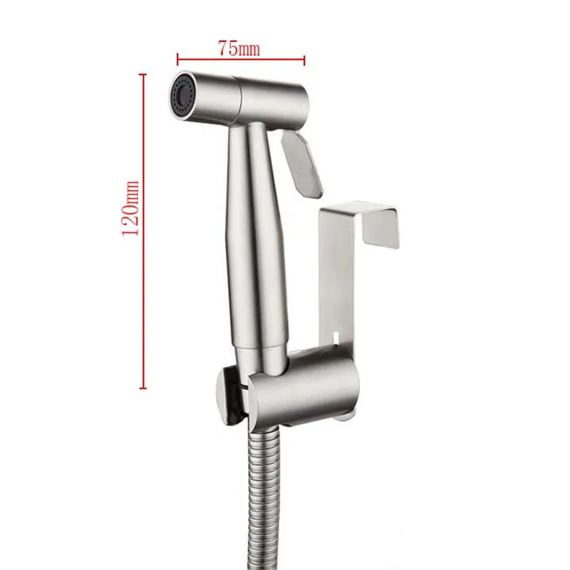 Ручной распылитель для унитаза комплект биде из нержавеющей стали ручной душ