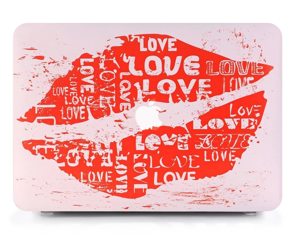 Пластиковый жесткий чехол для ноутбука + клавиатуры Пылезащитная заглушка Apple