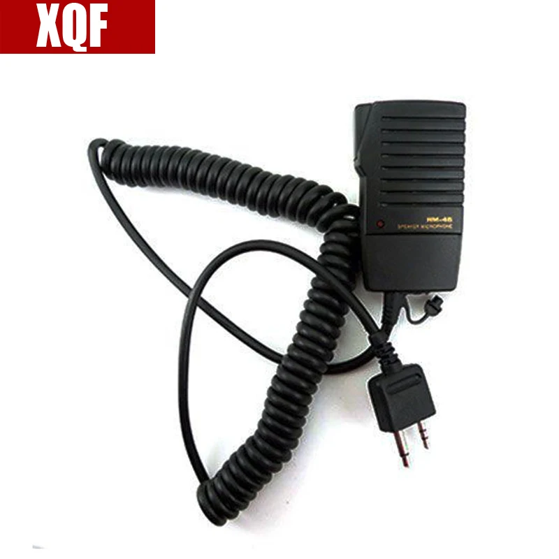 XQF HM 46 ручной микрофон для ICOM IC V8 V82 V85 T2H T8A 2AT E90 W32A Radio|handheld speaker mic|speaker michandheld |