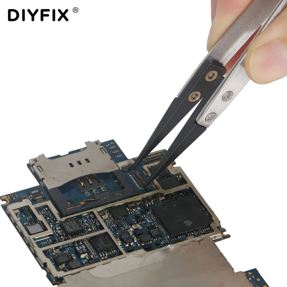 Керамический Пинцет DIYFIX антистатические термостойкие изолированные