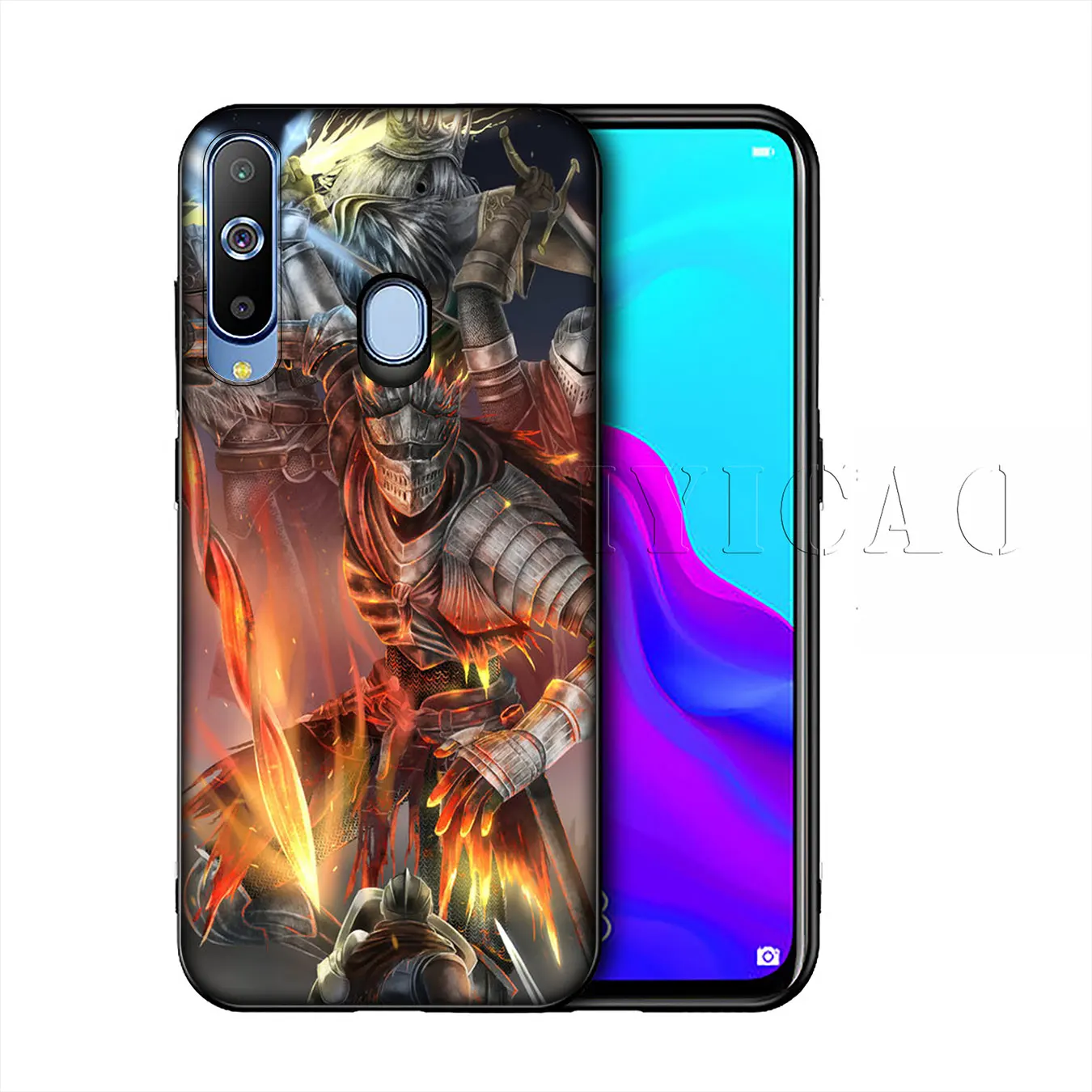 IYICAO dark souls Silicone Soft Case for Samsung Galaxy A10 A30 A40 A50 A70 M10 M20 M30 Cover | Мобильные телефоны и