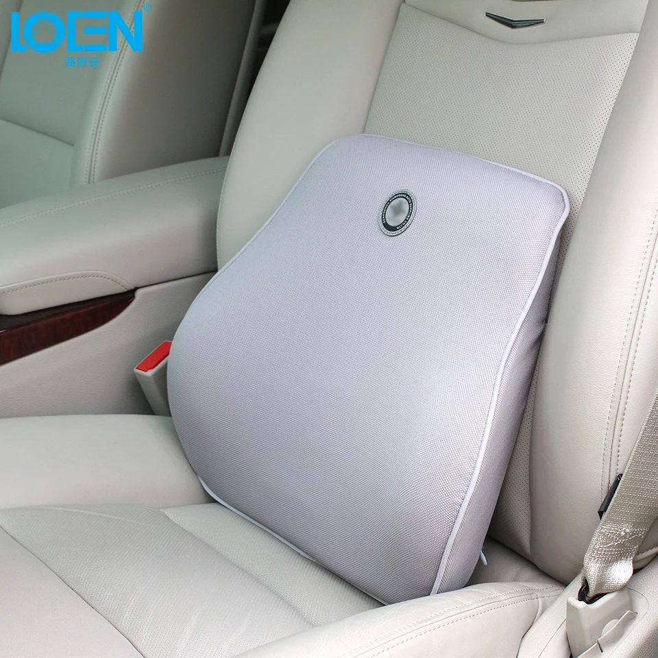 Подушки для спины ткань памяти подушка сиденья автомобиля поясничная поясницы