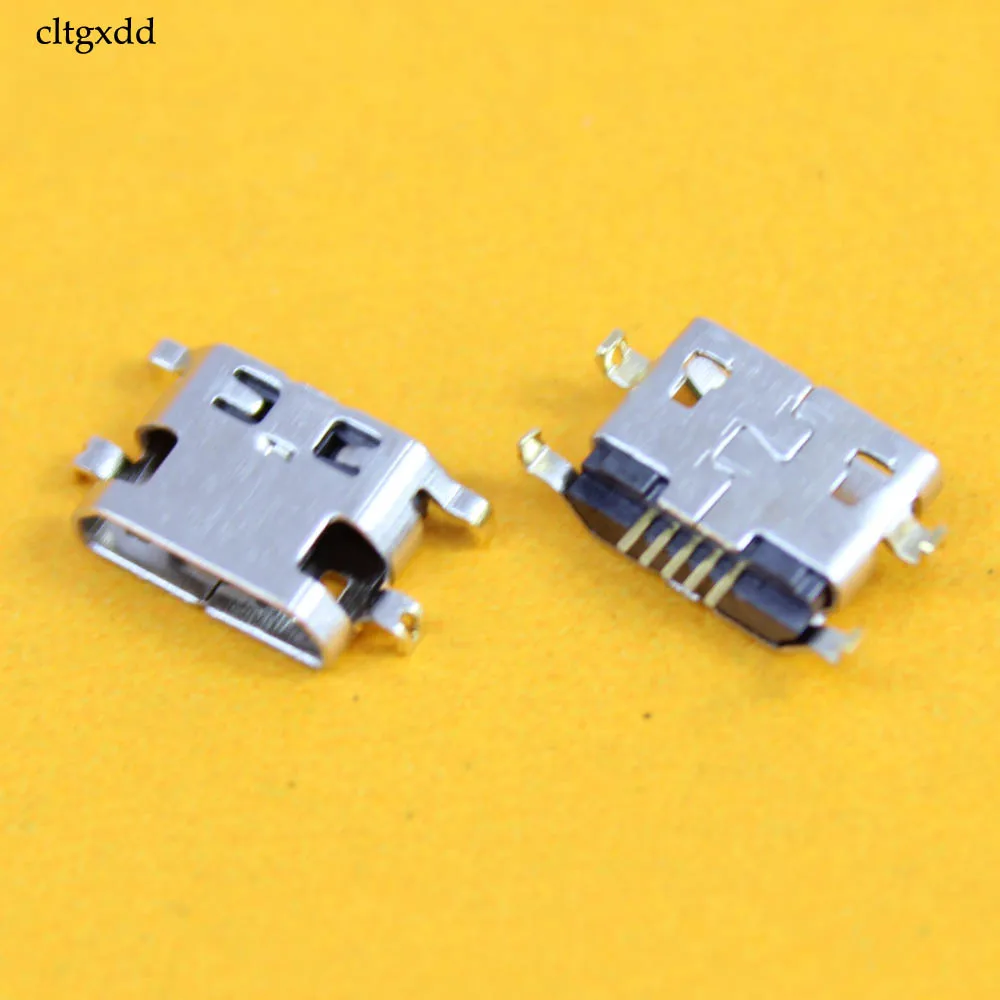 Cltgxdd Micro 5P 5pin 5 контактный usb разъем для HuaWei G7 TL00 Lenovo A708t S890 Alcatel 7040N зарядный