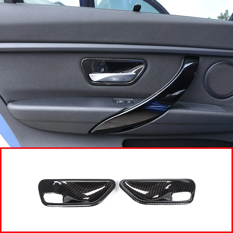 

ABS Car Styling Interior Door Handle Bowl Cover Trim For BMW 3 4 Series f30 f32 f35 316i 318i 320li 2013-2018 Car Accessories