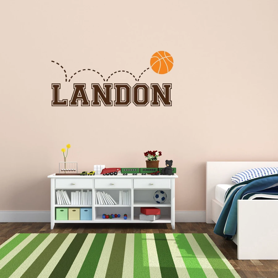 Наклейки на стену в стиле баскетбола K223|name wall stickers|wall stickerwall sticker name |