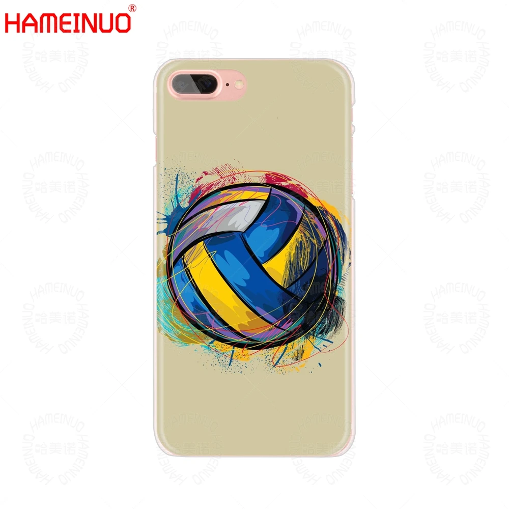 HAMEINUO волейбольный спортивный чехол для сотового телефона iphone X 8 7 6 4 4s 5 5s SE 5c 6s plus |