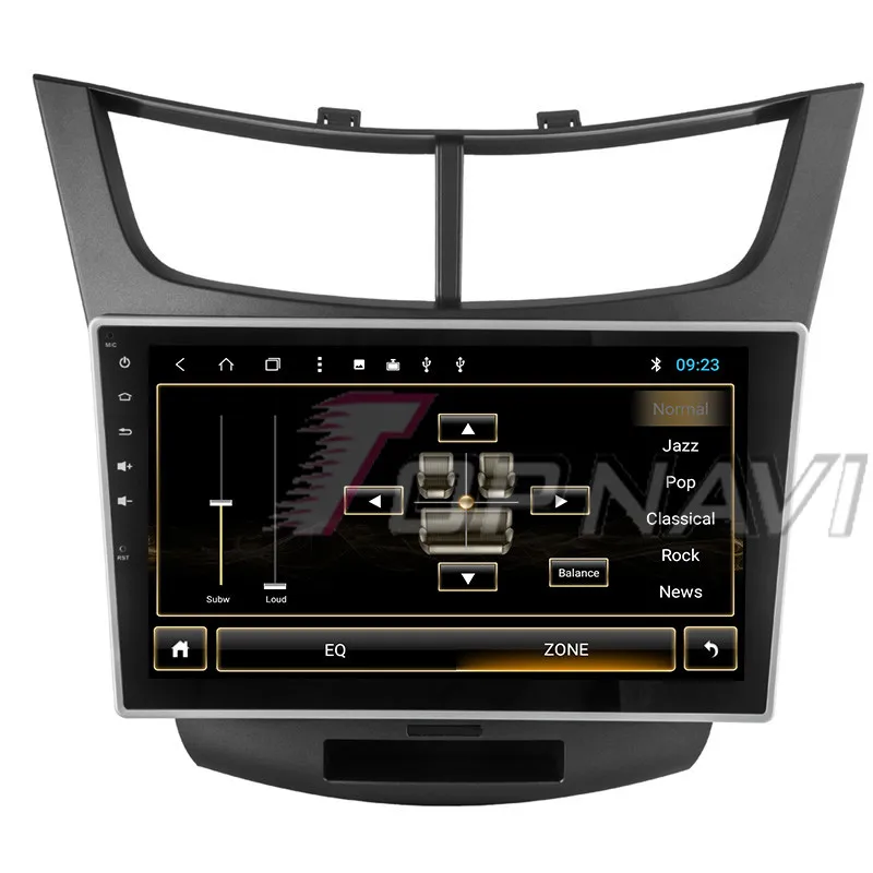 Автомобильный DVD плеер Buit in 32G 10 1 ''Android 8 для Chevrolet Sail 3 2015 Topnavi Автомобильные MP3 MP4