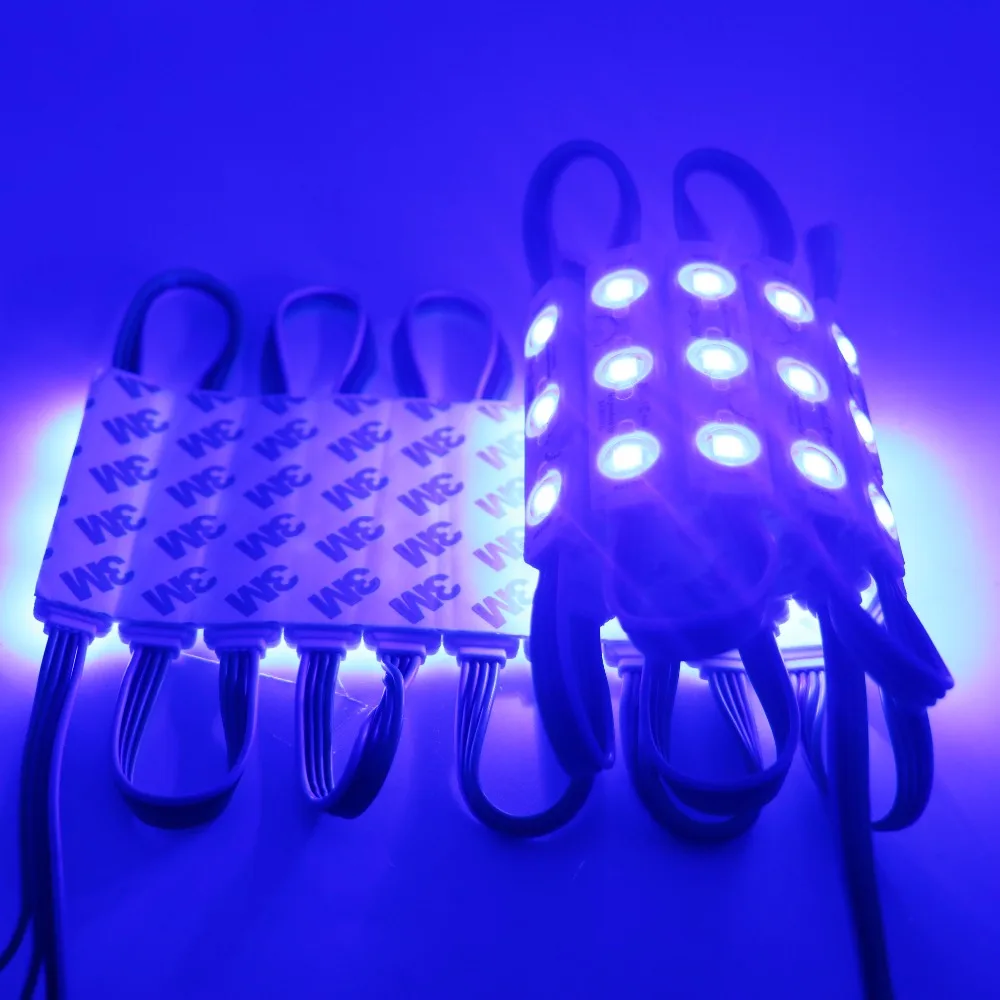 Супер яркий светодиодный модуль SZYOUMY 5050 RGB 3 светодиодных лампы водонепроницаемые