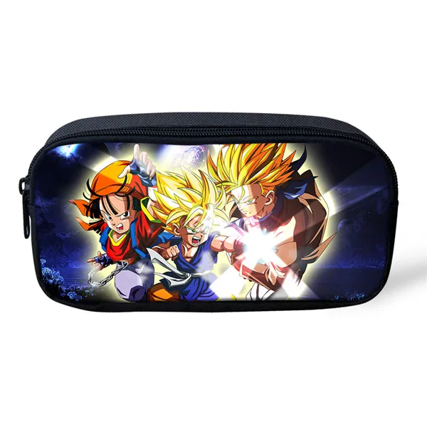 Дети Мальчики мультфильм Dragon Ball/Сон Гоку Карандаш Чехол для студентов дети школа Канцелярские принадлежности чехол для карандашей коробка ручка чехол поставки - Цвет: L0088K