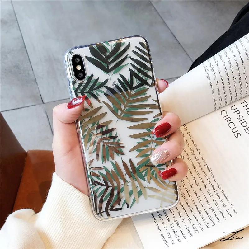Type 5 Прозрачный чехол с золотыми бронзовыми розами для iphone X XR XS Max, мягкий силиконовый чехол для iphone 11 Pro Max 6 6s 7 8 Plus, чехол для телефона - Цвет: Type 5