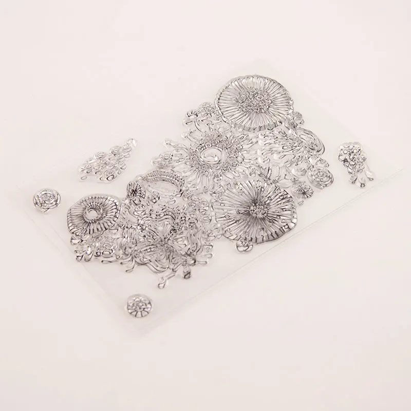 2019 прозрачный силиконовый штамп с воздушными Шарами на фоне для печати сделай