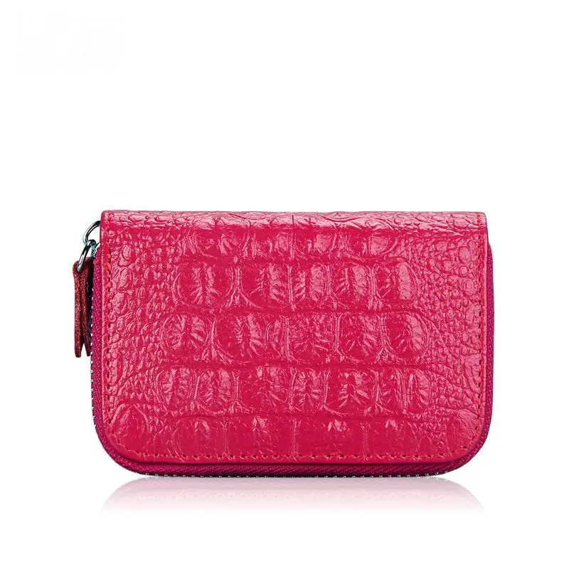 Новый Аллигатор Натуральная кожа мужчины ID кредитных карт держатели твердых