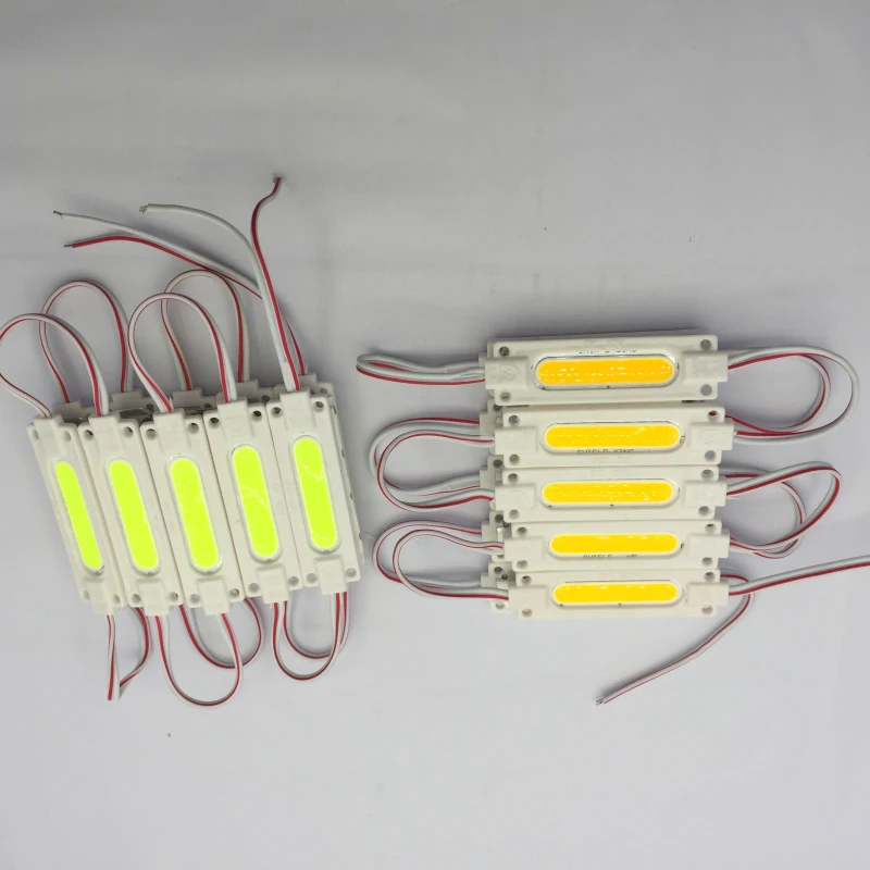 

20pcs DC12V LED COB module Light Advertising lamp cob led modul for led advertising signs Backlights Channel Letters module