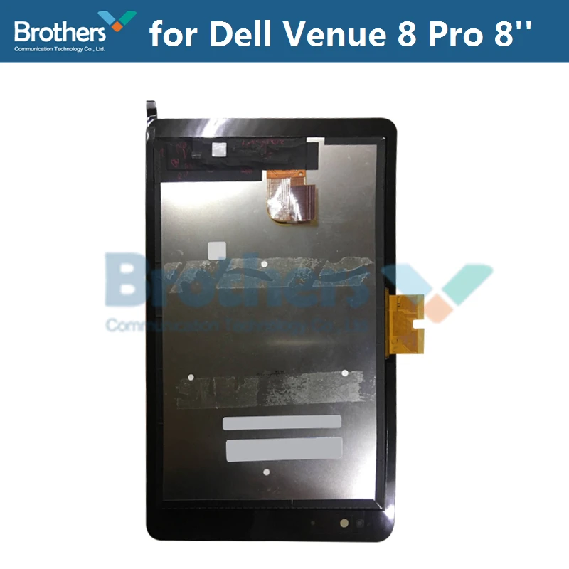 Планшетный ЖК-дисплей для Dell Venue 8 Pro, сенсорная панель, ЖК-сборка для Dell 8 Pro, ЖК-сенсорный экран, дигитайзер, 8 дюймов, черный, Бесплатные инструменты