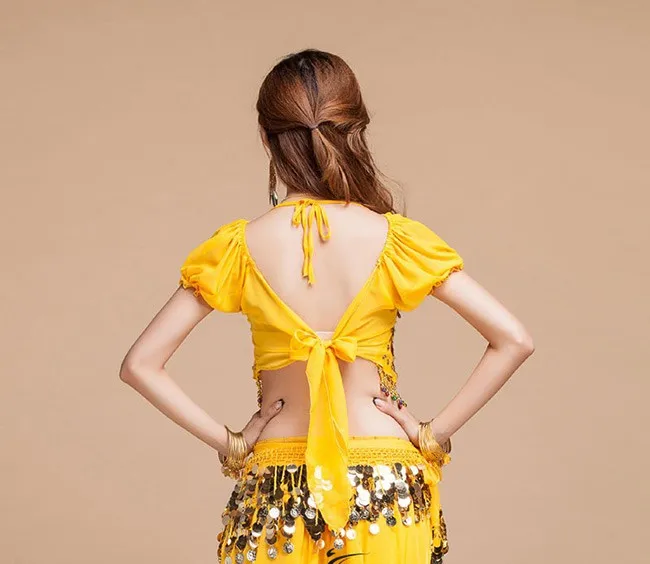 Женский бюстгальтер для танца живота костюм выступления на сцене с бахромой |