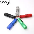 Портативный мини-фонарик Q5, водонепроницаемый, регулируемый фокус, 14500 люмен, 5 цветов