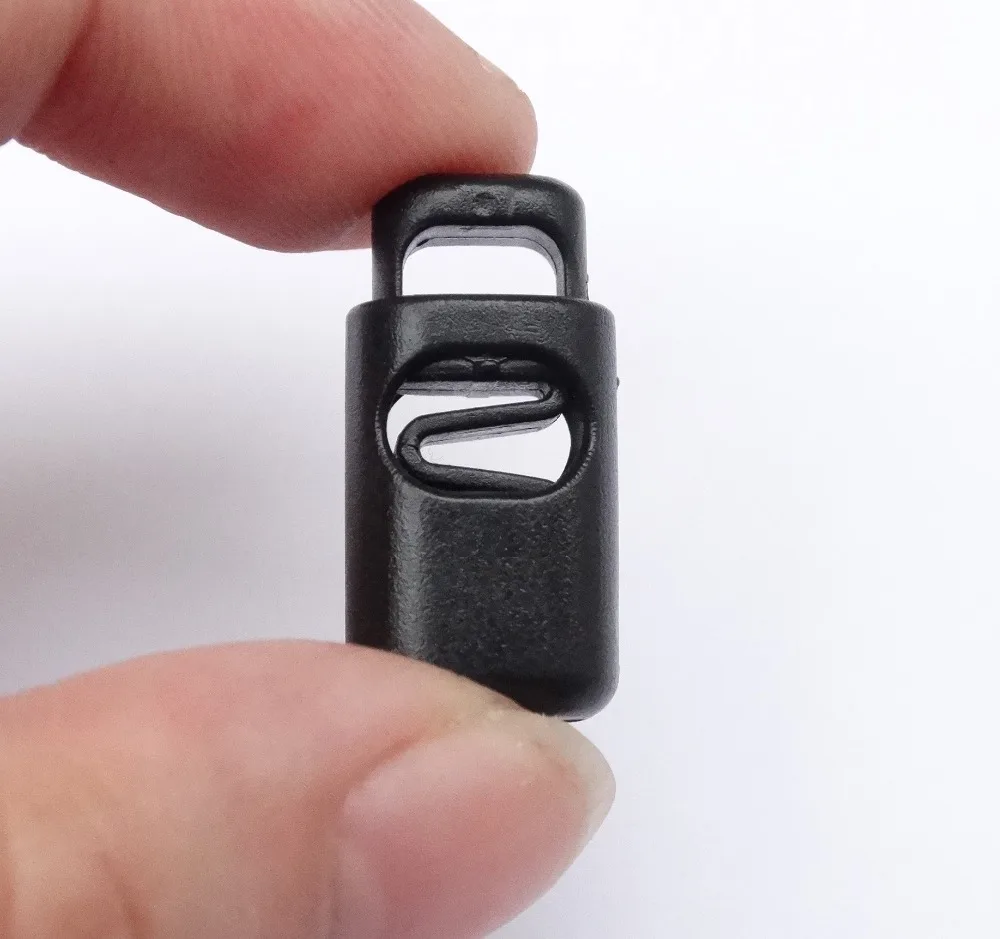 35 шт./лот черные пластиковые Пружинные фиксаторы с одним отверстием | Дом и сад