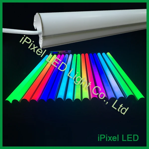 IP65 Светодиодная трубка/цифровой цветной светильник DMX512IC|light lavender|light utilitieslight tan |