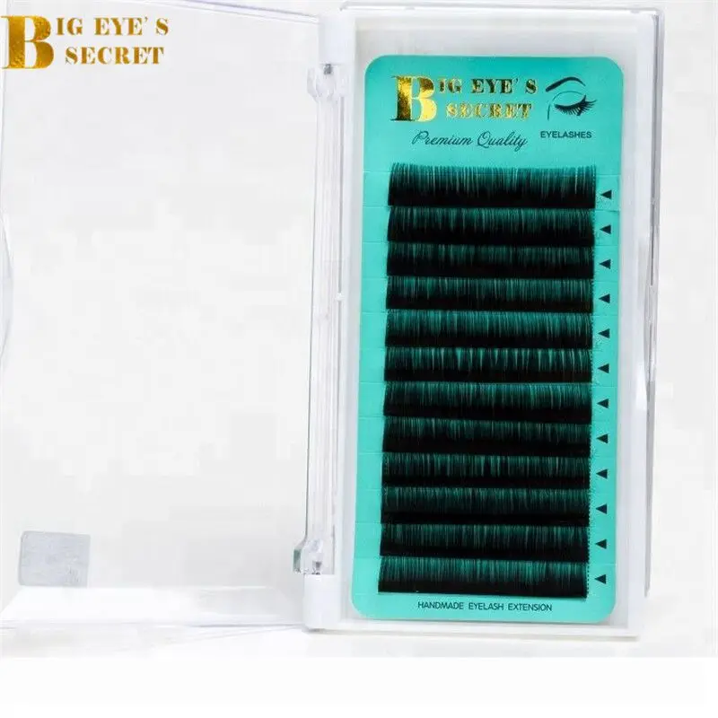 

Big Eye's Secret Price False Eyelash Extension Mink Individual Silk Eyelash Individual Eyelash Extensions