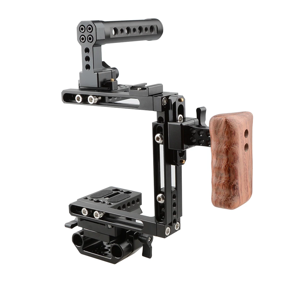 Камера CAMVATE Rig для Canon 5D MarkII MarkIII 5DS 5DSR/Nikon D3200 D3300 D5200 D5500/Sony a58 A99 a7 a7II/GH5/GH4/GH3|quick release|kit